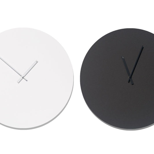 Ultra Minimal clock - Black on Black