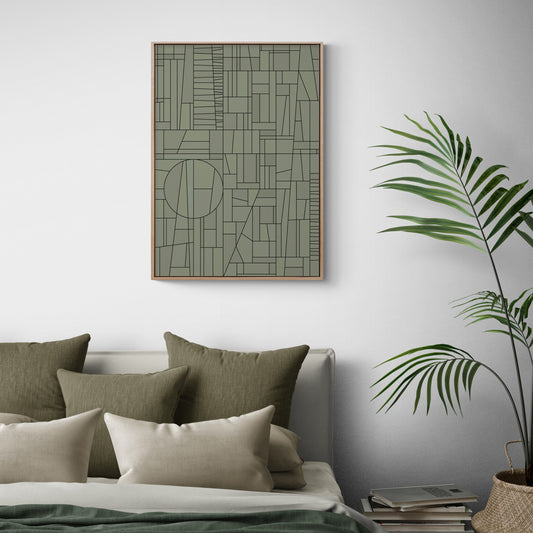 Mosaic - Olive Green