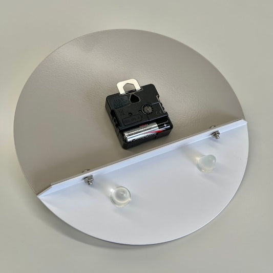 TOO tone clock - Slate & Eucalyptus Extra Large, White Hands