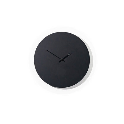 Ultra Minimal clock - Black on Black