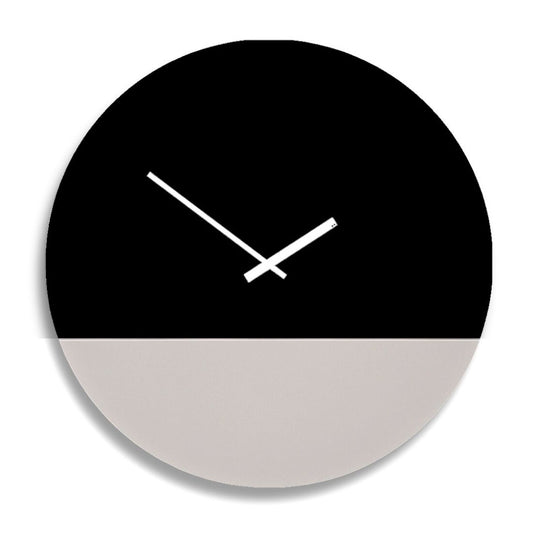TOO tone clock - Black & Stone Grey
