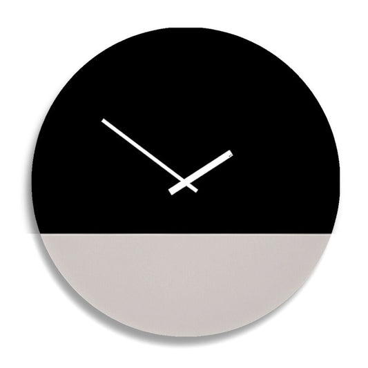 SALE: TOO tone clock - Black & Stone Grey