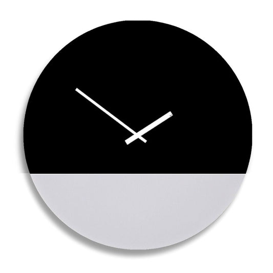 SALE: TOO tone clock - Black & Cement Grey