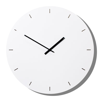 Minimalistic Matt white all clock by TOO designs Modern inteirors