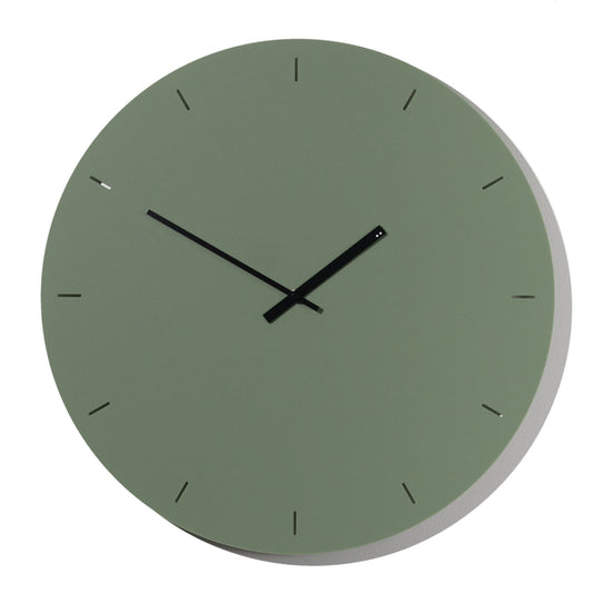 Minimal clock - Olive Green