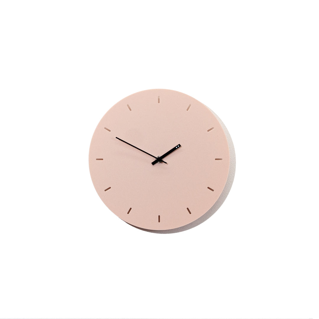 Minimal clock - Muted Blush