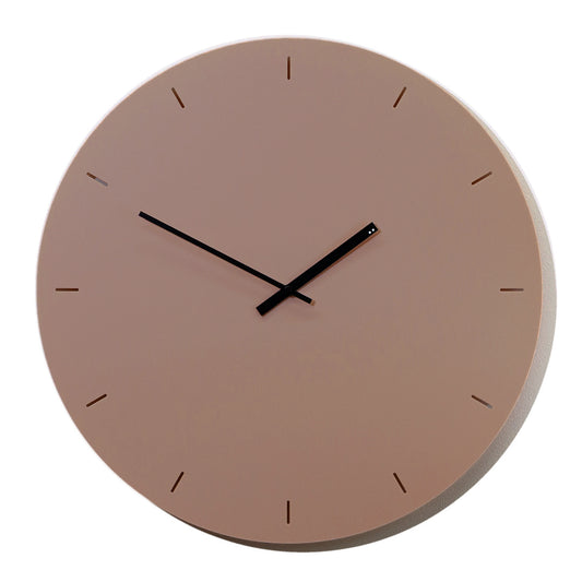 Minimal clock - Terracotta